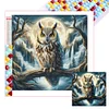 Diamond Painting-DIY Full Round Drill Owl(45x45cm)