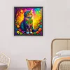 Diamond Painting-DIY Full Round Drill Cat