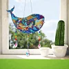 DIY Diamond Painting Suncatcher Hanging Pendant Kit(Beautiful Whale)