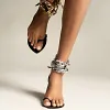 Statement Chain Flat Sandals