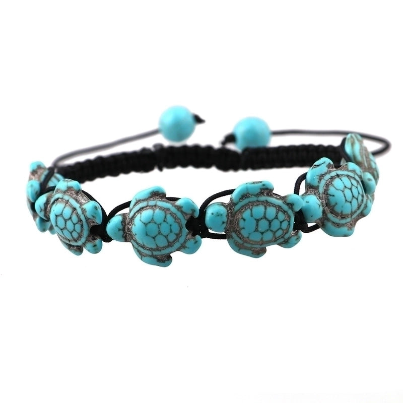 Retro Animal Turquoise Braid Bracelets