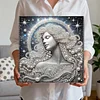 DIY Pearl Painting Goddess for Home Wall Decor with Frame(30*30cm)