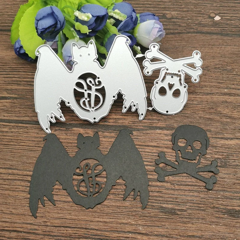Happy Halloween set frame Metal Cutting Dies Stencils For DIY Scrapbooking Decorative Embossing Handcraft Die Cutting Template
