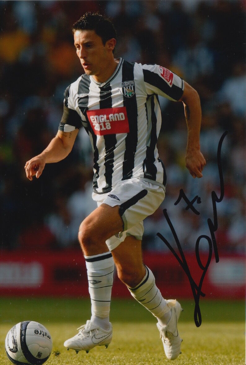 WEST BROM HAND SIGNED ROBERT KOREN 6X4 Photo Poster painting 1.