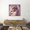 Diamond Painting-DIY Full Round Drill Girl