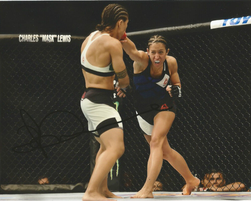 UFC Ultimate Fighting Jessica Penne Signed Autographed 8x10 Photo Poster painting COA C