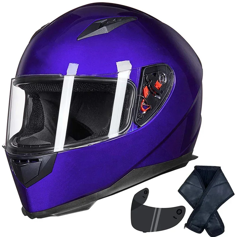 Full Face Motorcycle Street Bike Helmet