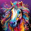 Diamond Painting-Square AB Drill Horse(35*35CM)