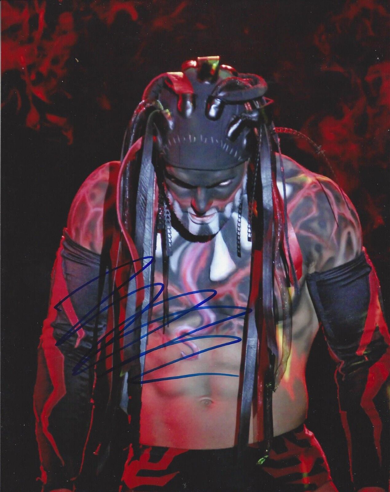 Finn Balor Autographed 8x10 WWE Demon KingA153