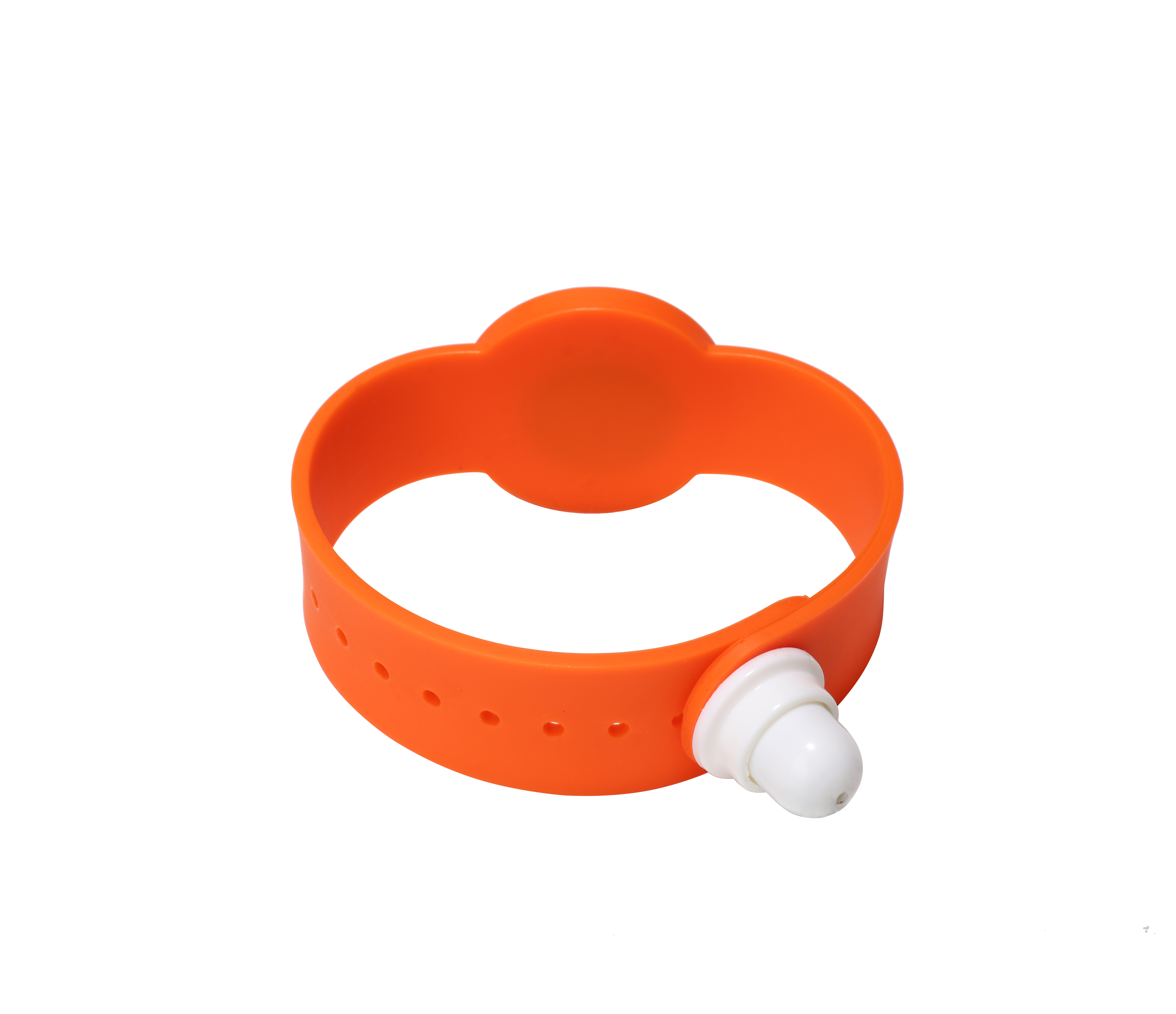 Adjustable 13.56mhz Classic 1k Chip NFC Waterproof RFID Disposable Silicone Wristband 9