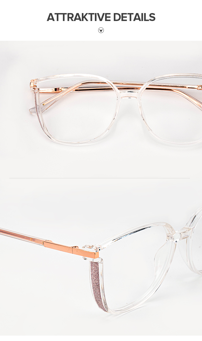 Walden Weiß Cateye Brille