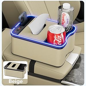 Car armrest storage box