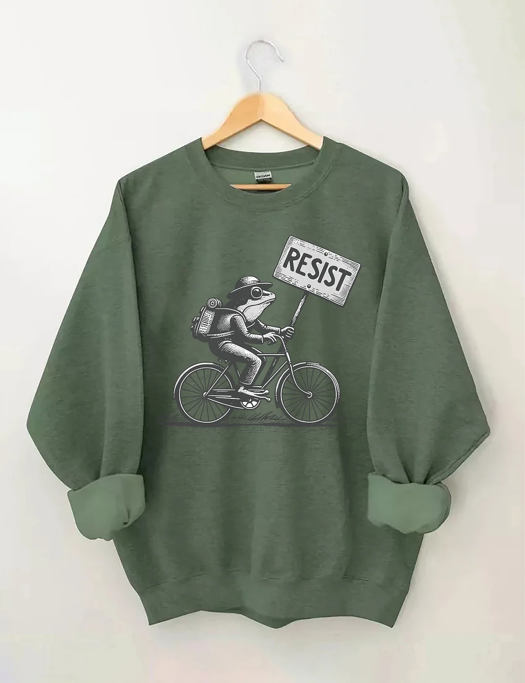 Portland Frog Resist Sweatshirt