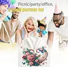 Roses roses, bo&icirc;te en papier &agrave; peinture en diamant en bricolage DIY pour adultes d&eacute;butants, support d&eacute;coratif en papier pour le salon, chambre, d&eacute;coration de la salle de bain