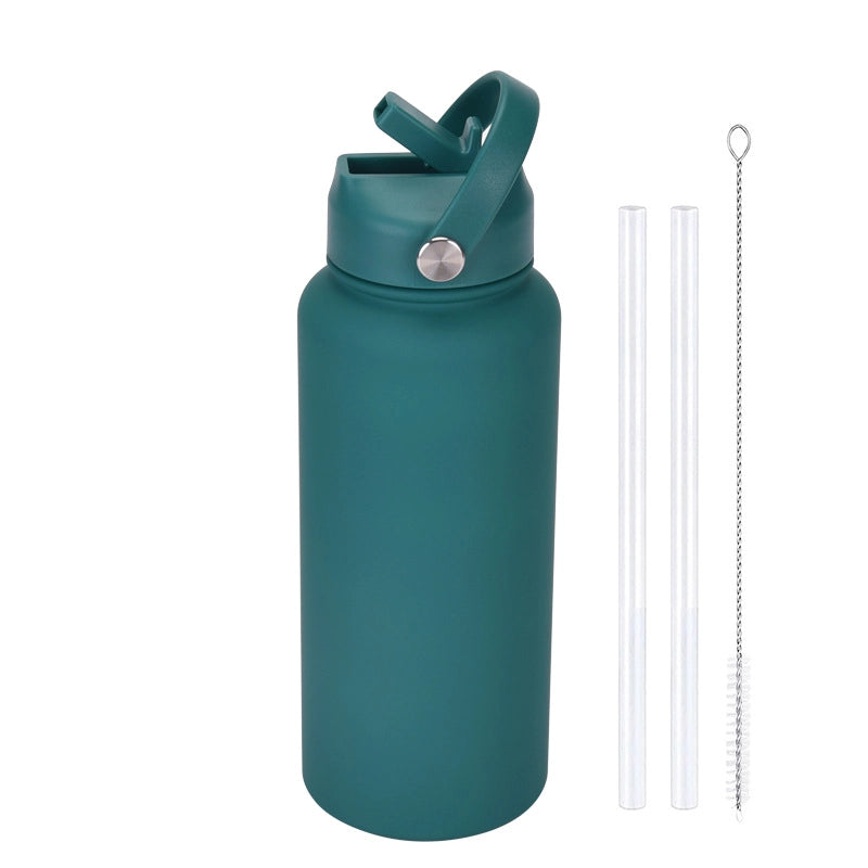 Casual Solid Color Stainless Steel Thermos Cup