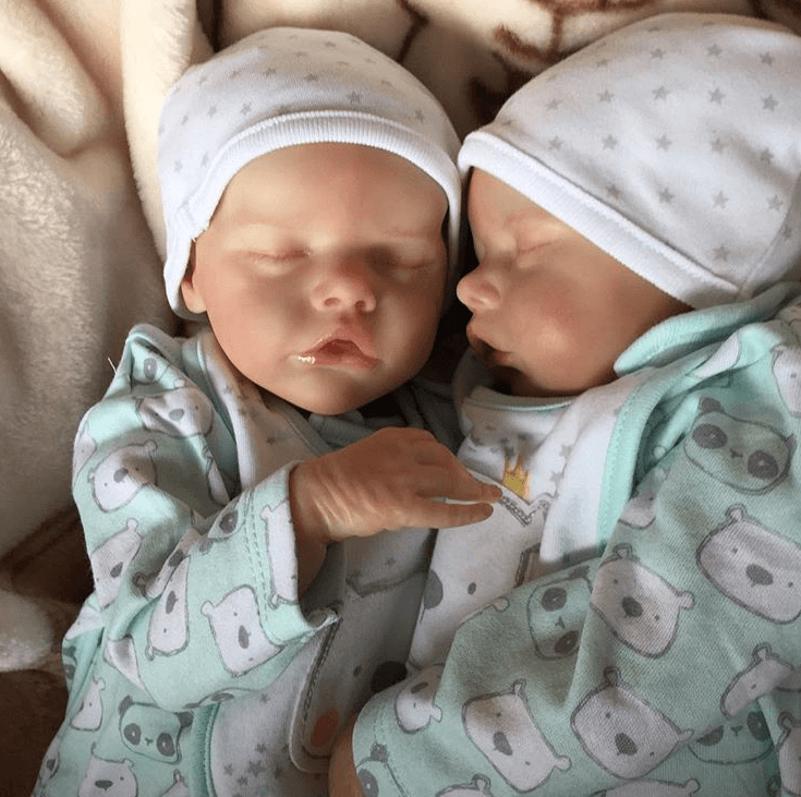 celebrating twins dolls