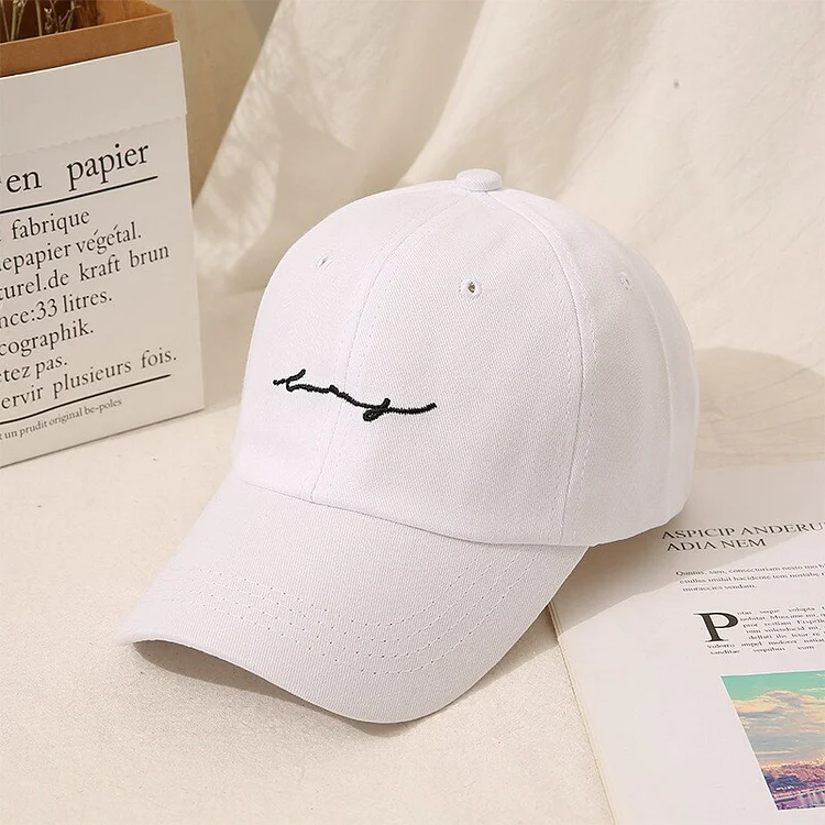 Summer Soft Embroidery Baseball CapsUnisex Solid Cotton Snapback Cap Outdoor Hip Hop Sun Dad Hats for Men Women