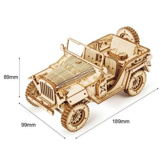 Super Wooden Mechanical Model Puzzle Without motor