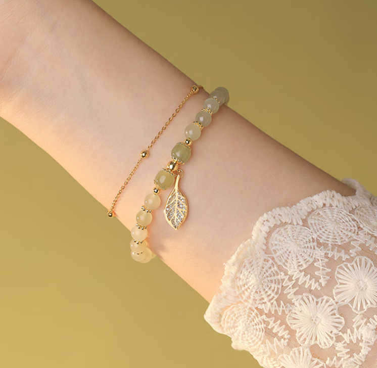 High Standard Jade bracelet for lady Valentine's Day gift send girlfriend wife birthday gift jade bracelet for love ones first choice gift for her [Hetian jade] Jinzhiyuye bracelet include rose gift box