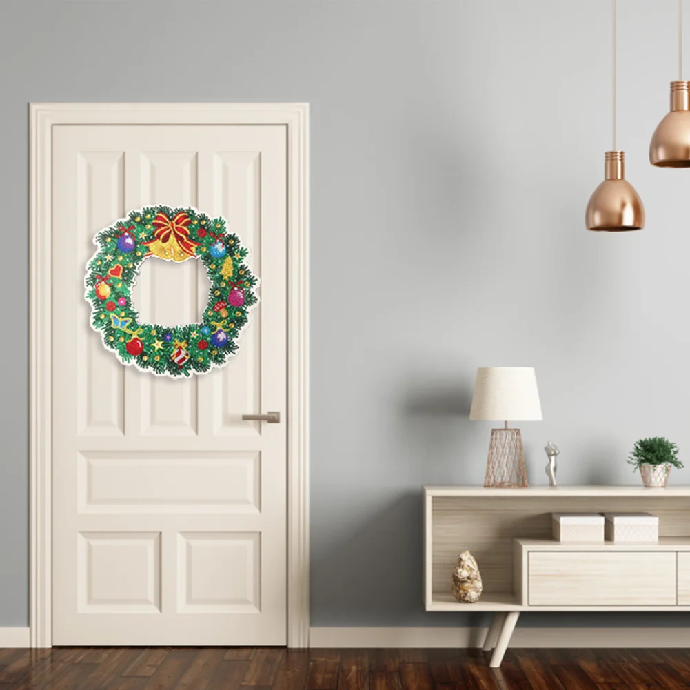 Diamond Paint Crystal Art Wreath - Christmas Bells