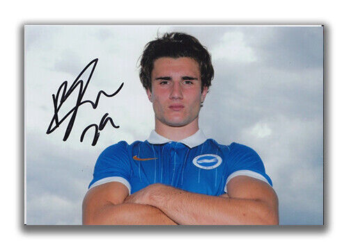 RYAN LONGMAN HAND SIGNED 6X4 Photo Poster painting - BRIGHTON - FOOTBALL AUTOGRAPH 1.