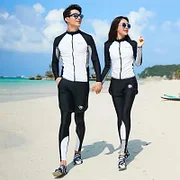 Rash Guard Couples 2025 New Korean Long Sleeve Multi Pieces Swimsuit Swimwear Bathing Suits Surfing Long Pant Sports Beachwear