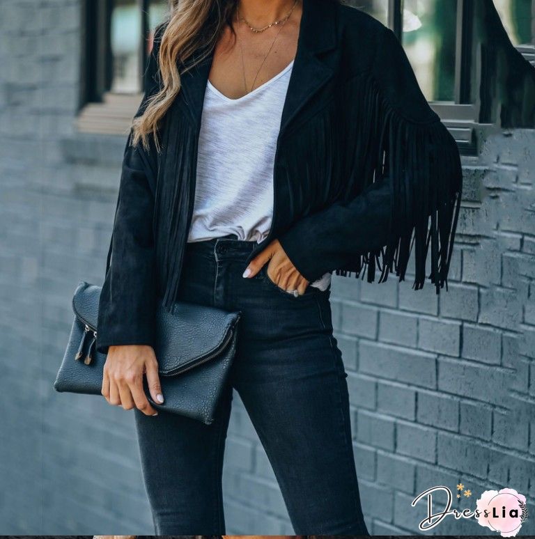 Boho Tassel Daily Coat