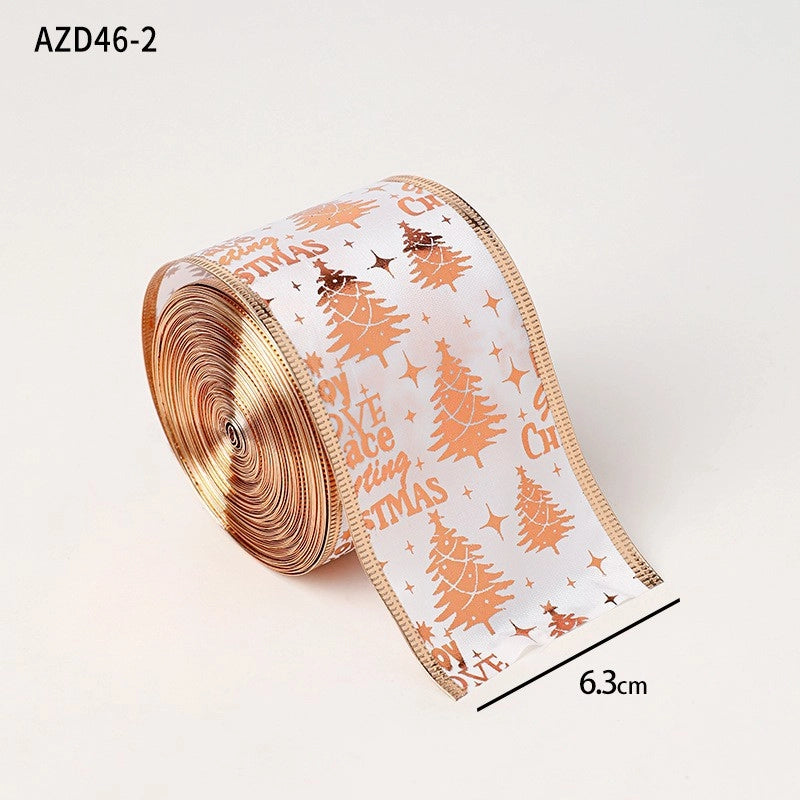 Christmas Nordic Style Minimalist Solid Color Polyester Casual Holiday Party Colored Ribbons Party Accessories