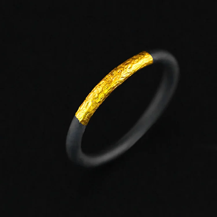 Coutureaura 999 Sterling Silver True Self Ring