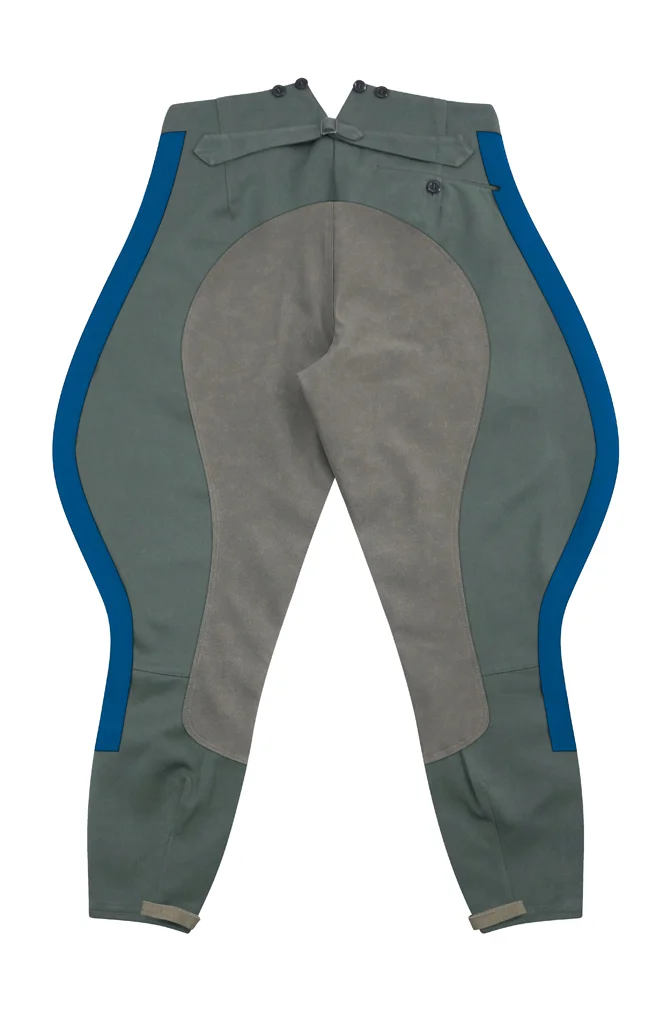   Kriegsmarine German Coastal General Field Grey Gabardine Riding Breeches German-Uniform