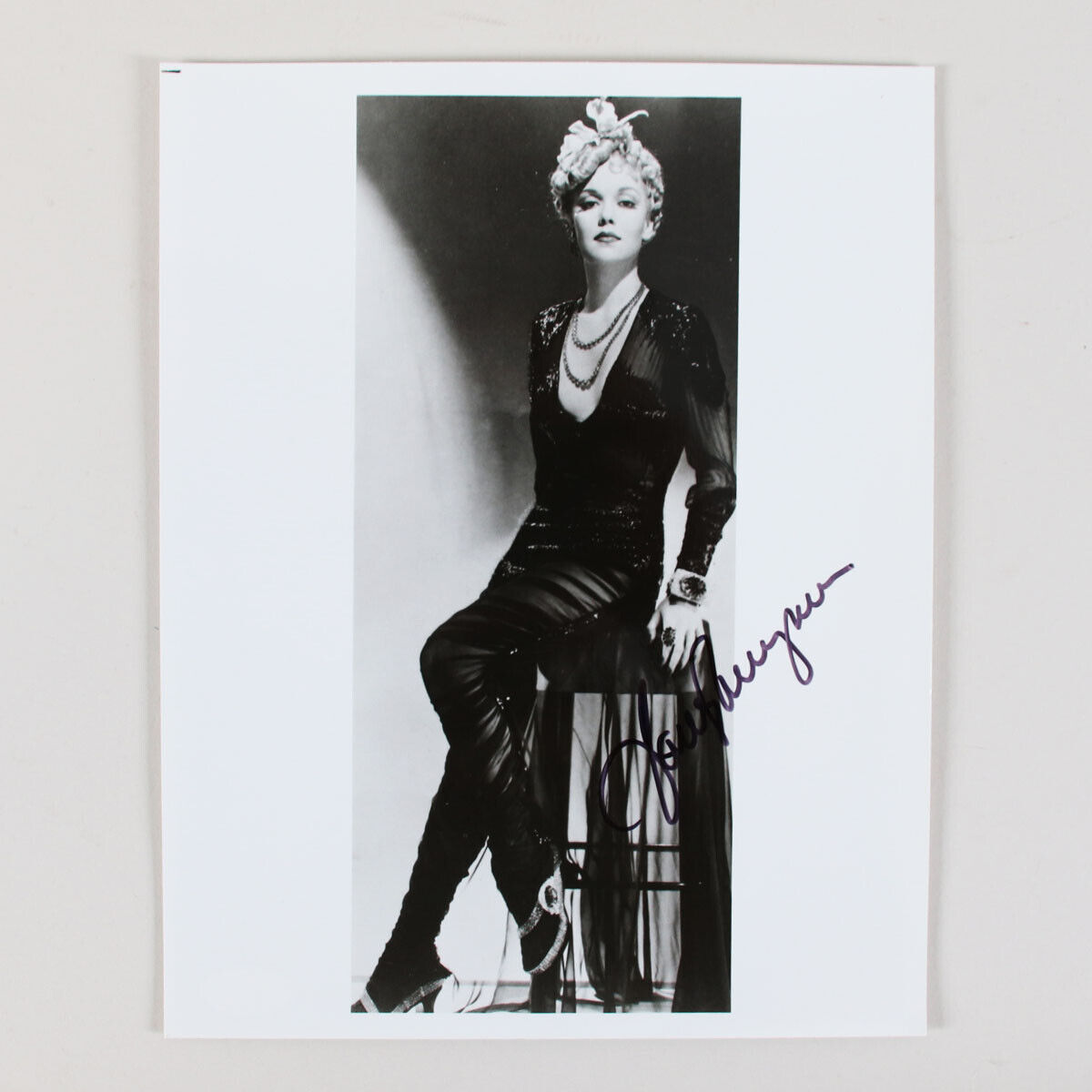 Jane Wyman Signed Photo Poster painting 8x10 - COA JSA