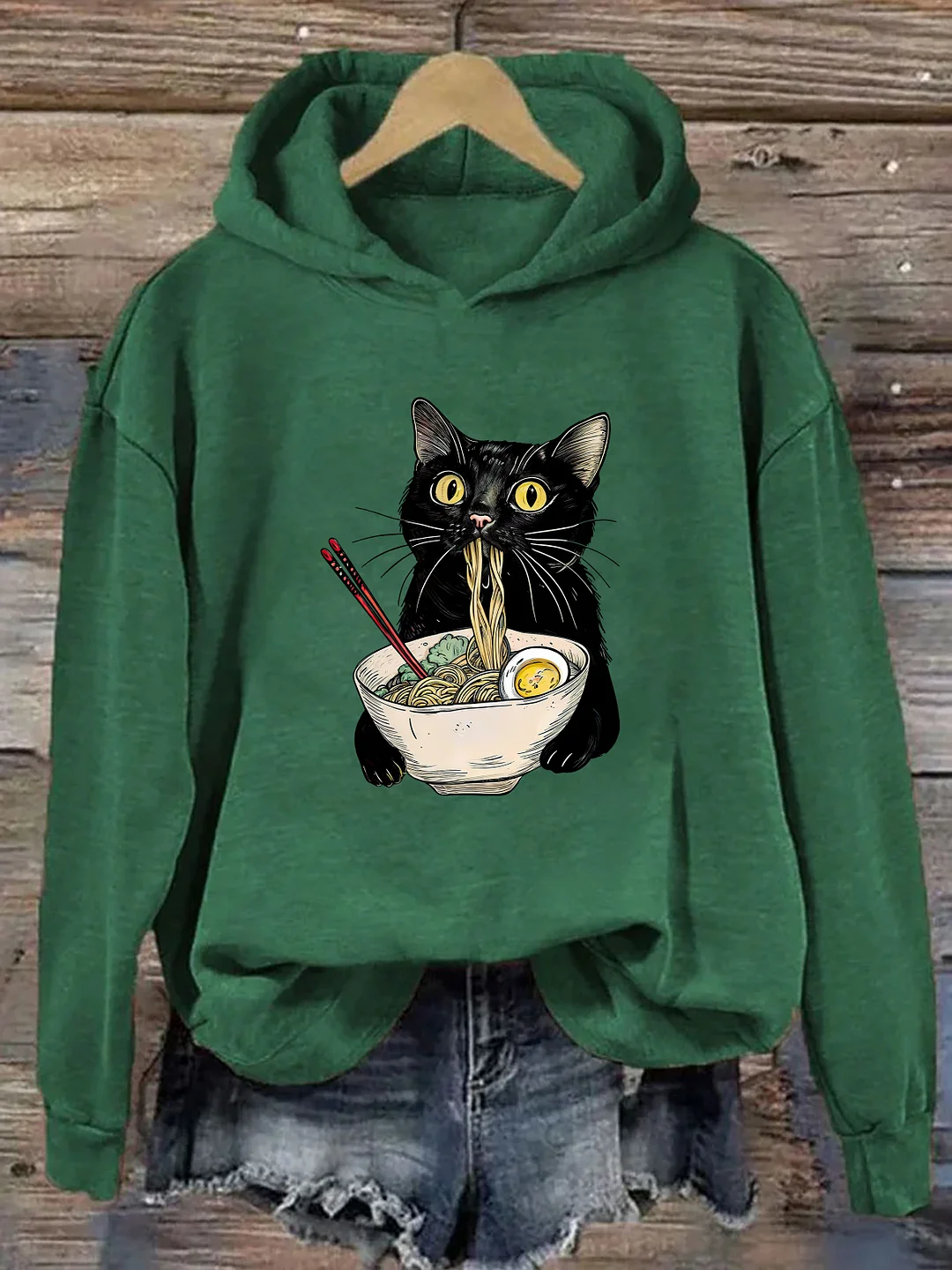 Noodle Cat Hoodie
