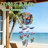DIY Diamond Painting Double Sided 3D Wind Chime Pendant Hanging Kit