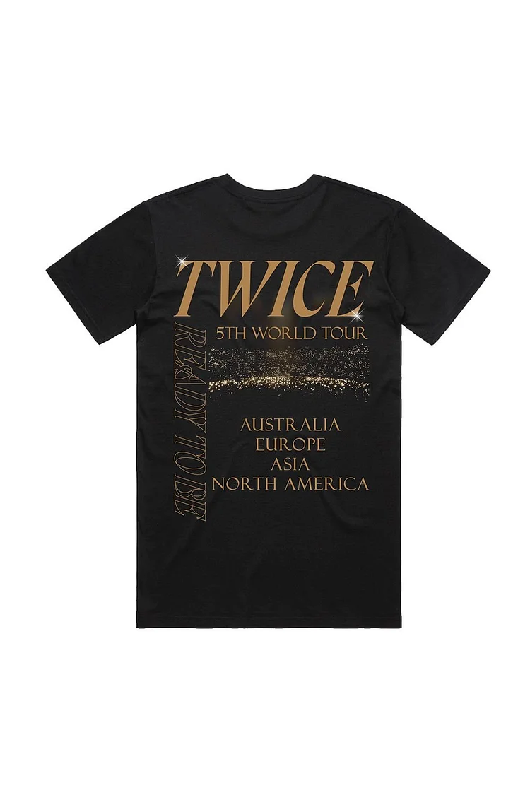 TWICE 5TH WORLD TOUR Baseball Jersey Shirt - Banantees