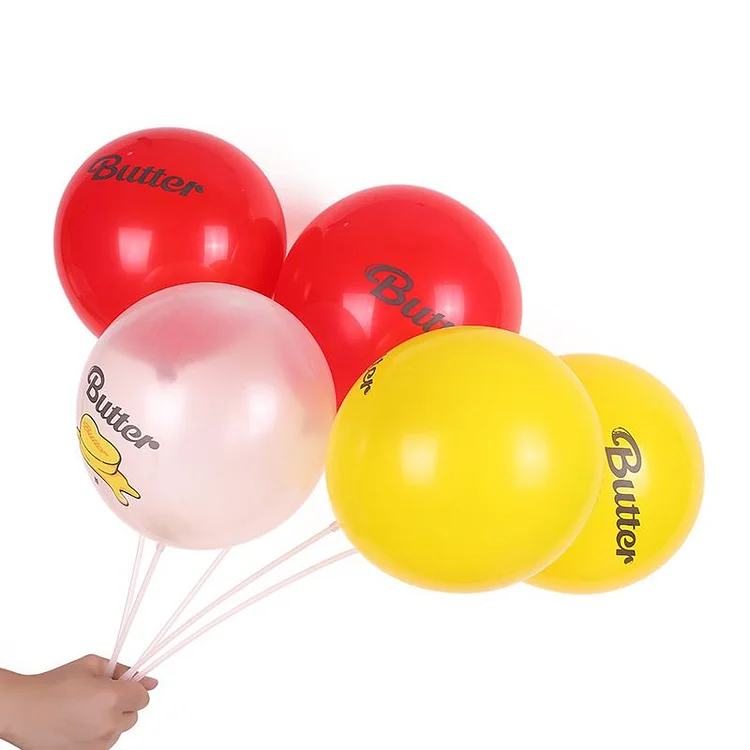 방탄소년단 Butter Floral Party Decoration Balloon