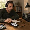 MK-02 CW Hand Key Shortwave Radio Amateur Radio Aluminum Beam