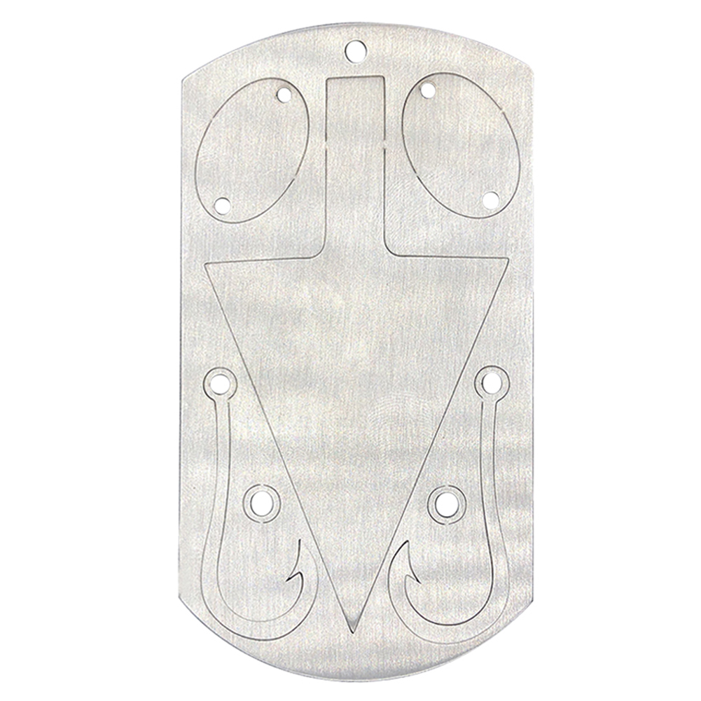 

Multifunctional 5 in 1 Stainless Steel Fishhook Card Outdoor Camping Tools, 501 Original