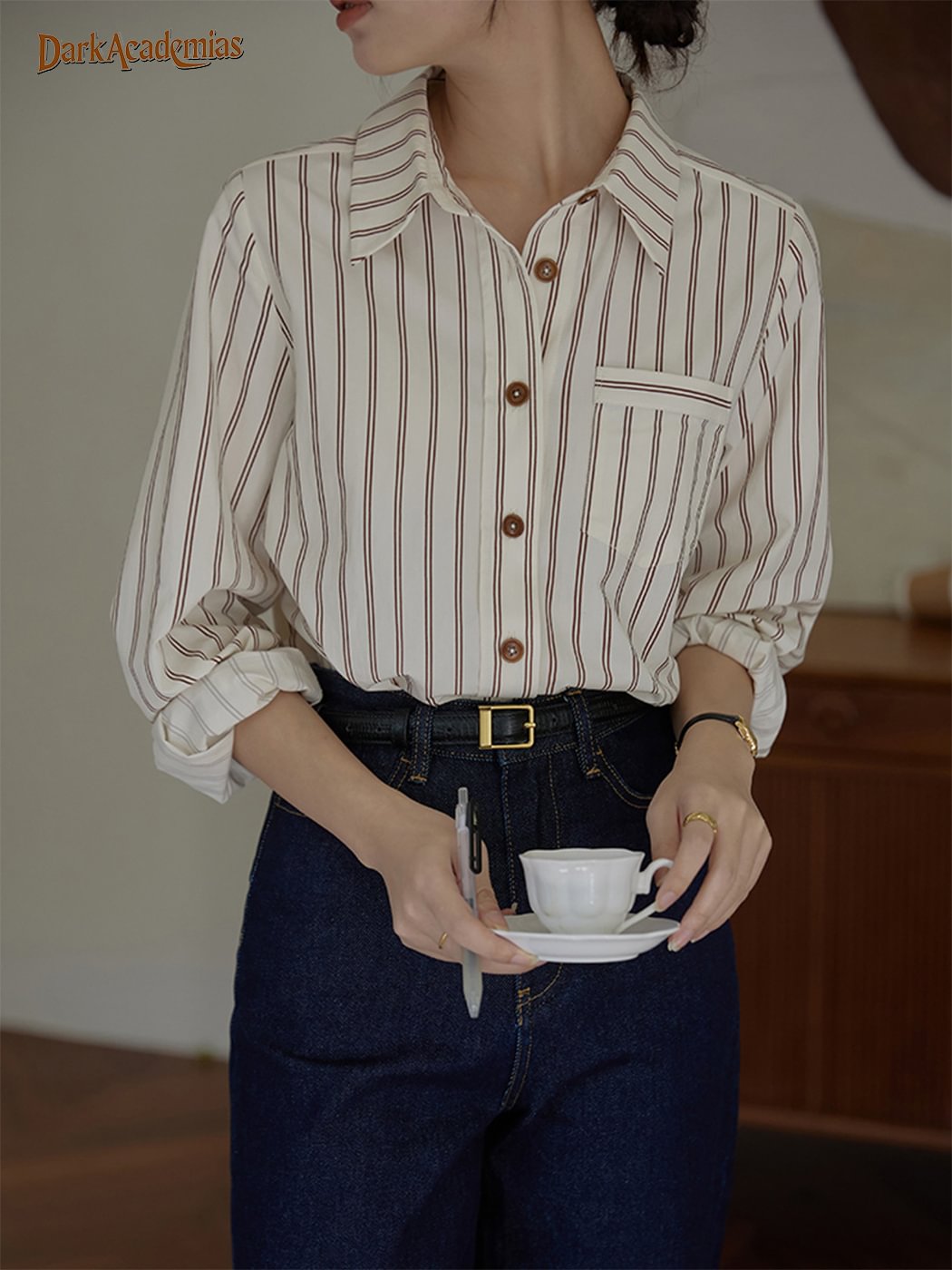 Vintage French Striped Shirt