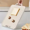 Stainless Steel Cutting Board Double Sided Chopping Block for Meat Vegetables