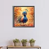 Diamond Painting-DIY Full Round Drill Baby Peacock(40*40CM)