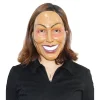 Purge Mask Smiling Face Plastic Movie Plot Halloween Masquerade Cosplay Bar Party Mask