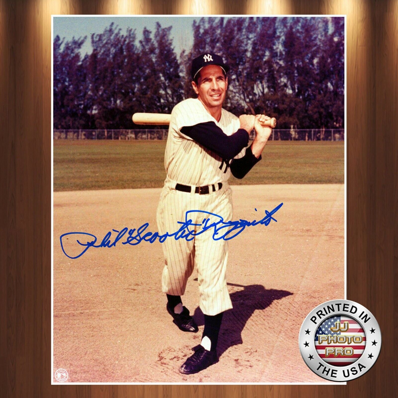 Phil Rizzuto Autographed Signed 8x10 Photo Poster painting (HOF Yankees) REPRINT