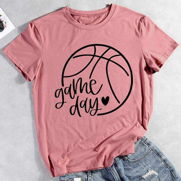 Game Day Basketball  T-shirt Tee - 011295