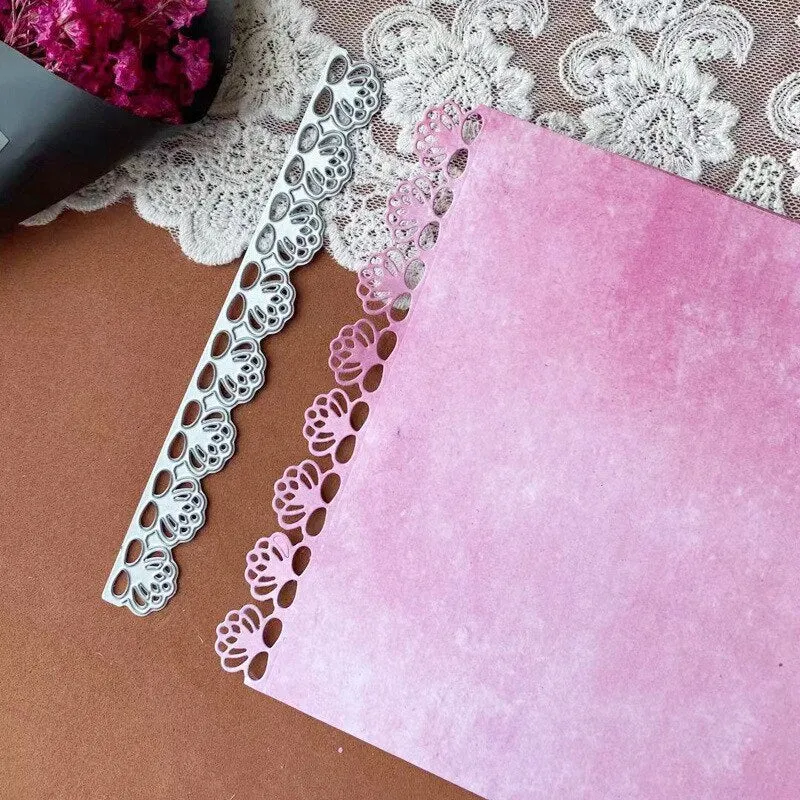 Decorative Cards Edges Metal Cutting Dies Stencil for DIY Scrapbooking Album Embossing Paper Cards Deco Crafts Die Cuts
