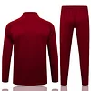 25/26 Arsenal Maroon Half-Zip Training Jacket Set
