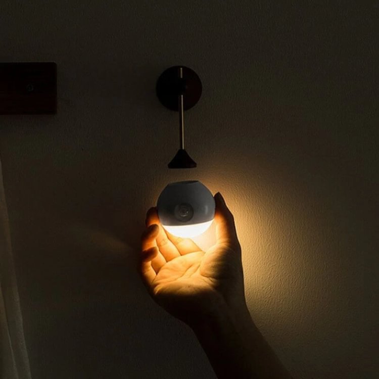 LED Rechargeable Magnetic Induction Wall Light