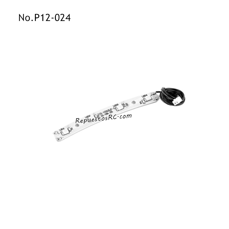 UDIRC UD1201 Repuestos coches RC LED con Cepillada P12-024