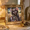 Dreamcatcher Black Beauty Special Shaped 5D DIY Partial Drill Diamond Art Kit 30x30cm Diamonds Dots Gem Art Kits for Adults Home Decor