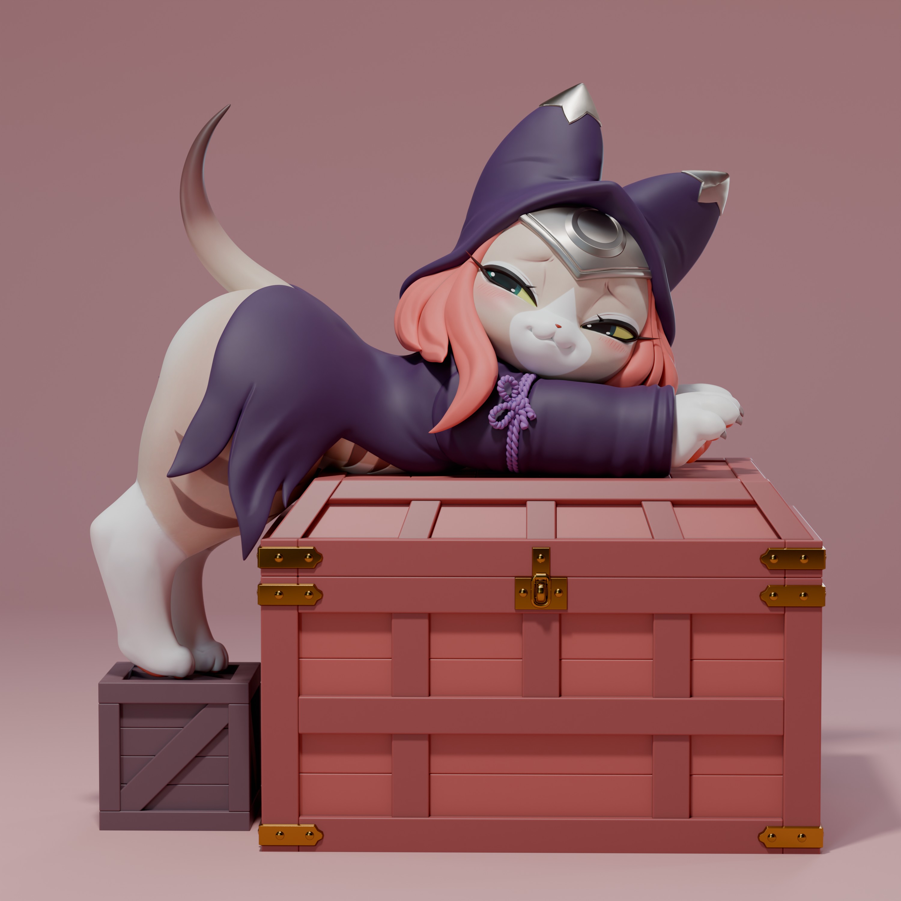 Spirit Demon Studio - Monster Hunter Tsukino Statue(GK)-