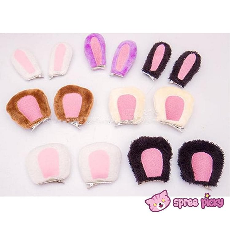 [5 Colors Bunny/Bear] Ears Hair Clip SP151694